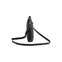 MaiaMBG Mini Cross. Bag Grain, black w/gold