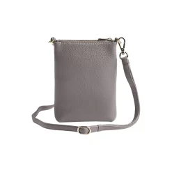 MaiaMBG Mini Cross. Bag Grain, taupe w/gold