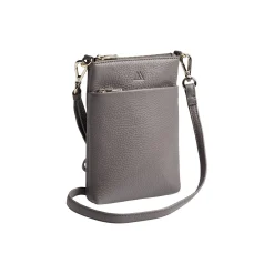 MaiaMBG Mini Cross. Bag Grain, taupe w/gold