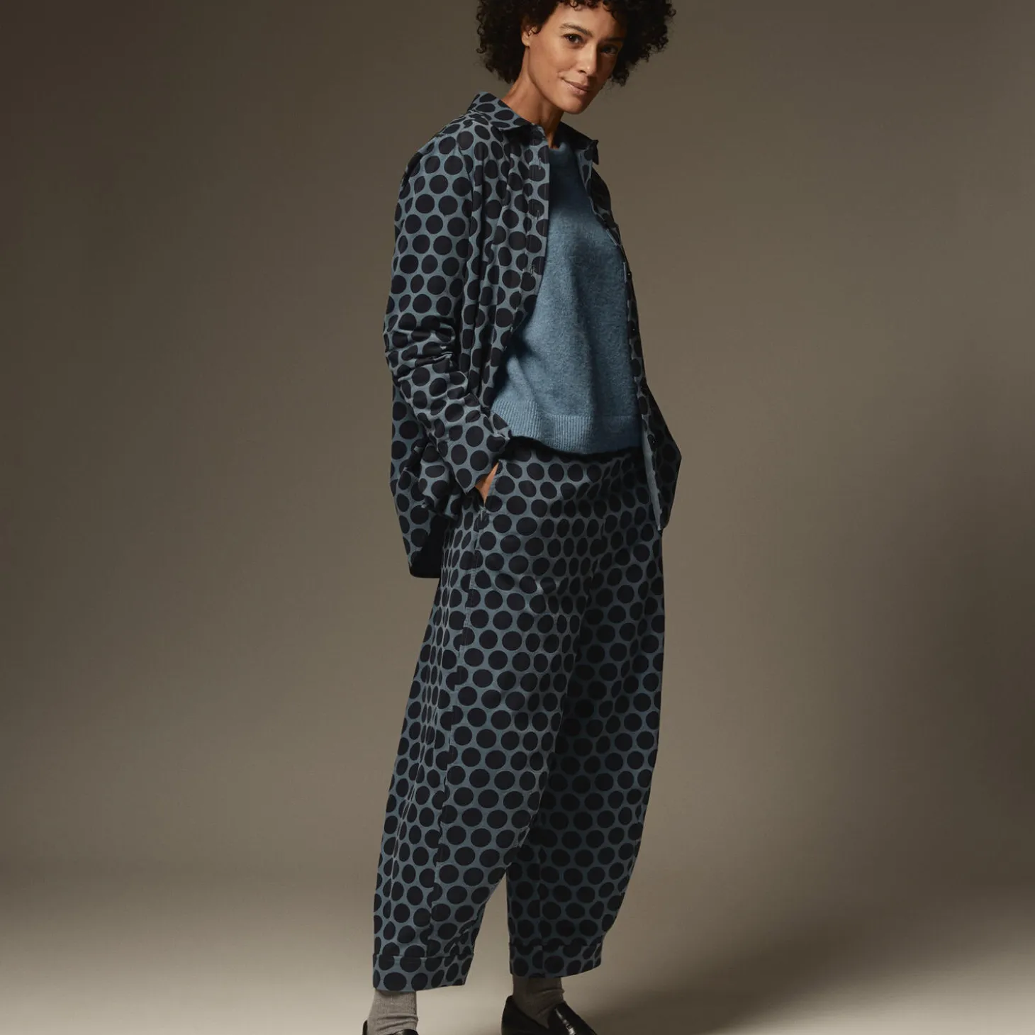 MaIndiba Shirt, navy blazer