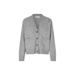 MaLettie Cardigan, m. grey mel.