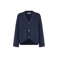 MaLexie Cardigan, navy blazer