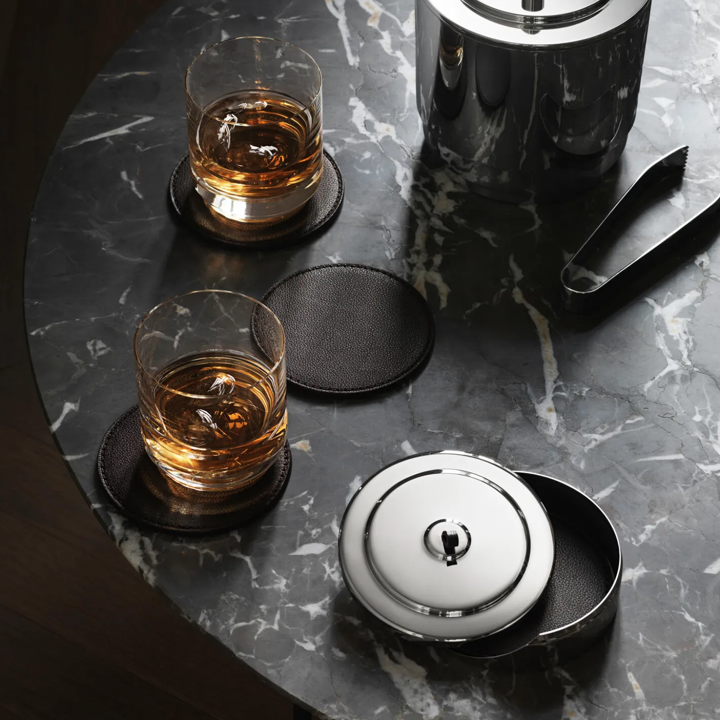 Manhattan bordskåner sæt