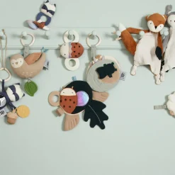 Mariehønen Luca aktivitetsrangle med spejl, dark orange