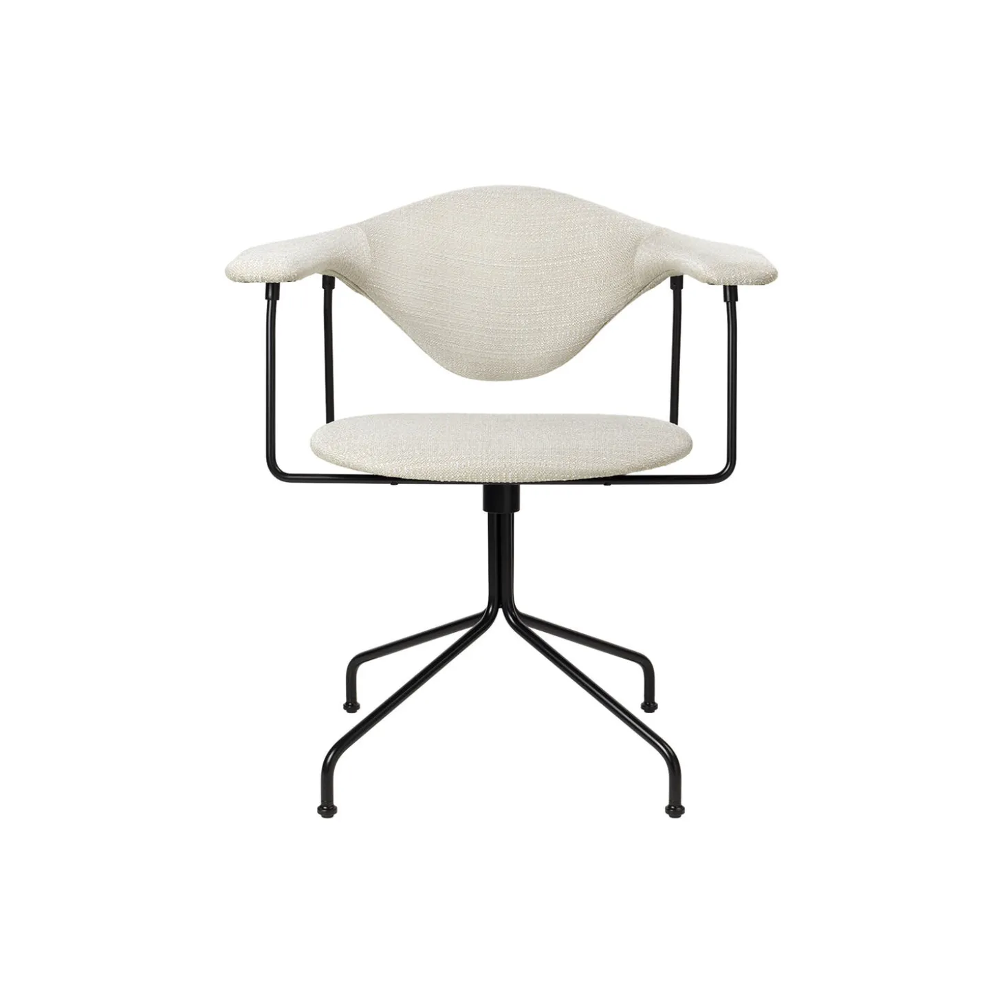 Masculo Meeting Chair with Swivel Base, Eero Special 106/black semi matt