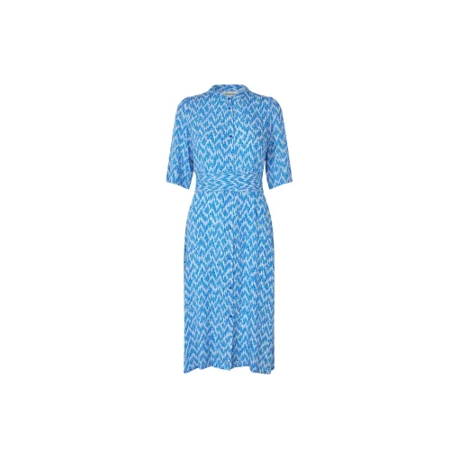 MataLL Midi Dress SS, blue