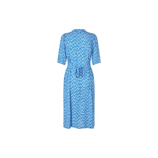 MataLL Midi Dress SS, blue