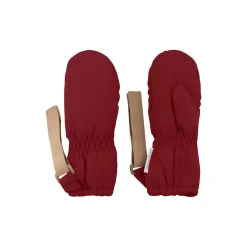 MATCORDT Fleece Lined Mittens, red merlot