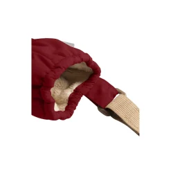 MATCORDT Fleece Lined Mittens, red merlot