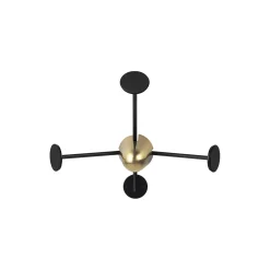 Matégot Coat Rack, soft black semi matt