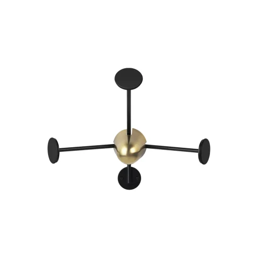 Matégot Coat Rack, soft black semi matt