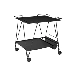 Matégot Trolley, soft black semi matt