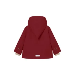 MATWANG Fleece Lined Winter Jacket, red merlot
