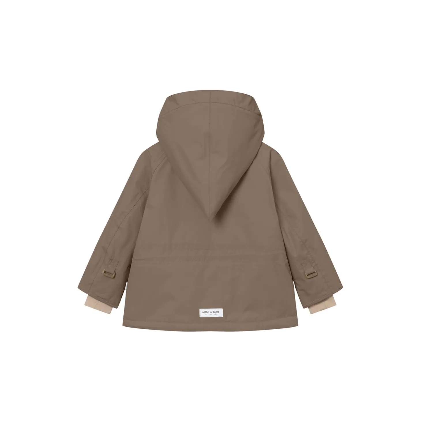 MATWANG Fleece Lined Winter Jacket, morel grey