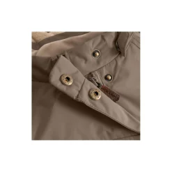 MATWANG Fleece Lined Winter Jacket, morel grey