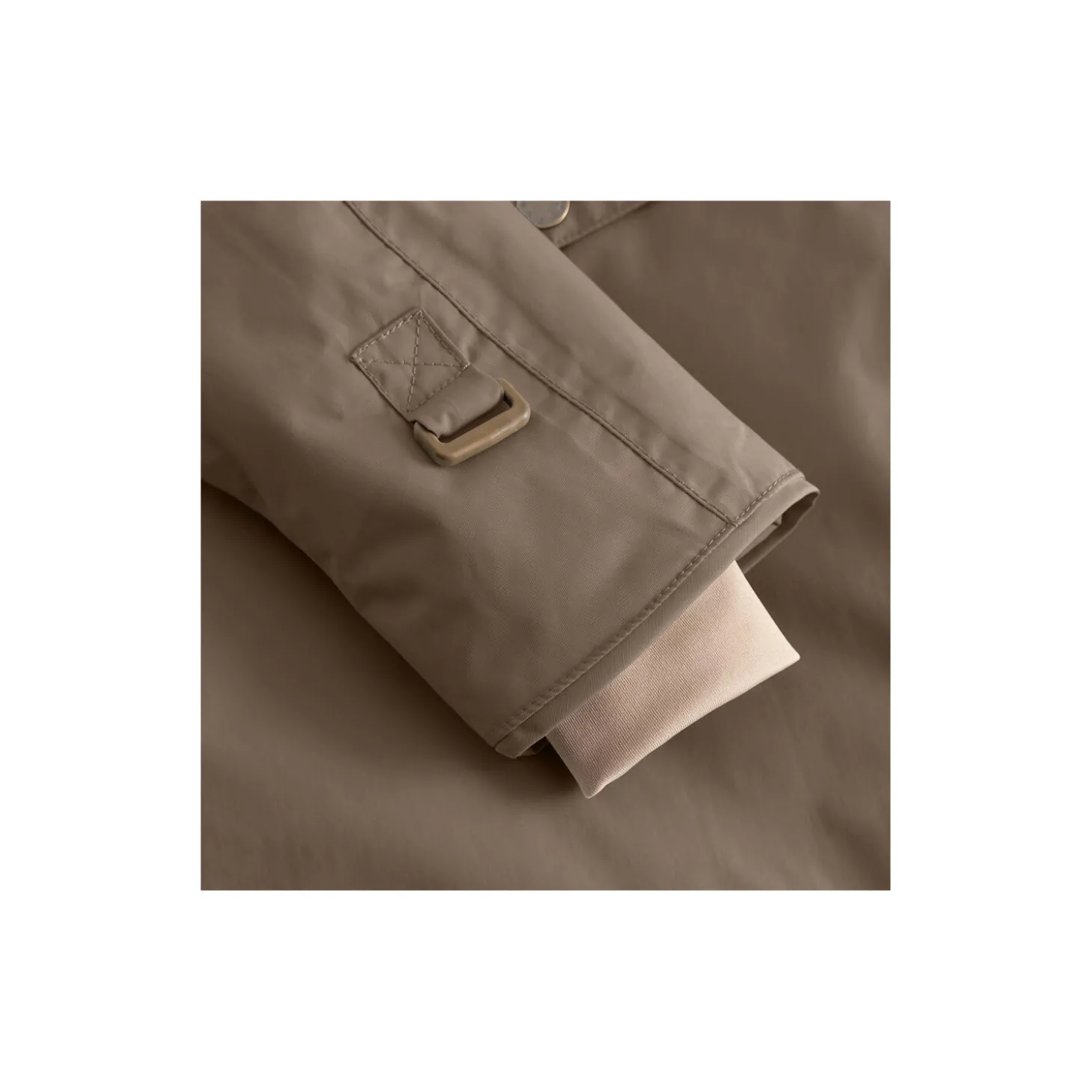 MATWANG Fleece Lined Winter Jacket, morel grey