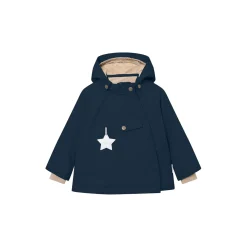 MATWANG Fleece Lined Winter Jacket, outer space