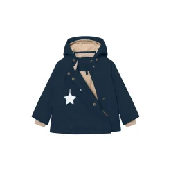MATWANG Fleece Lined Winter Jacket, outer space