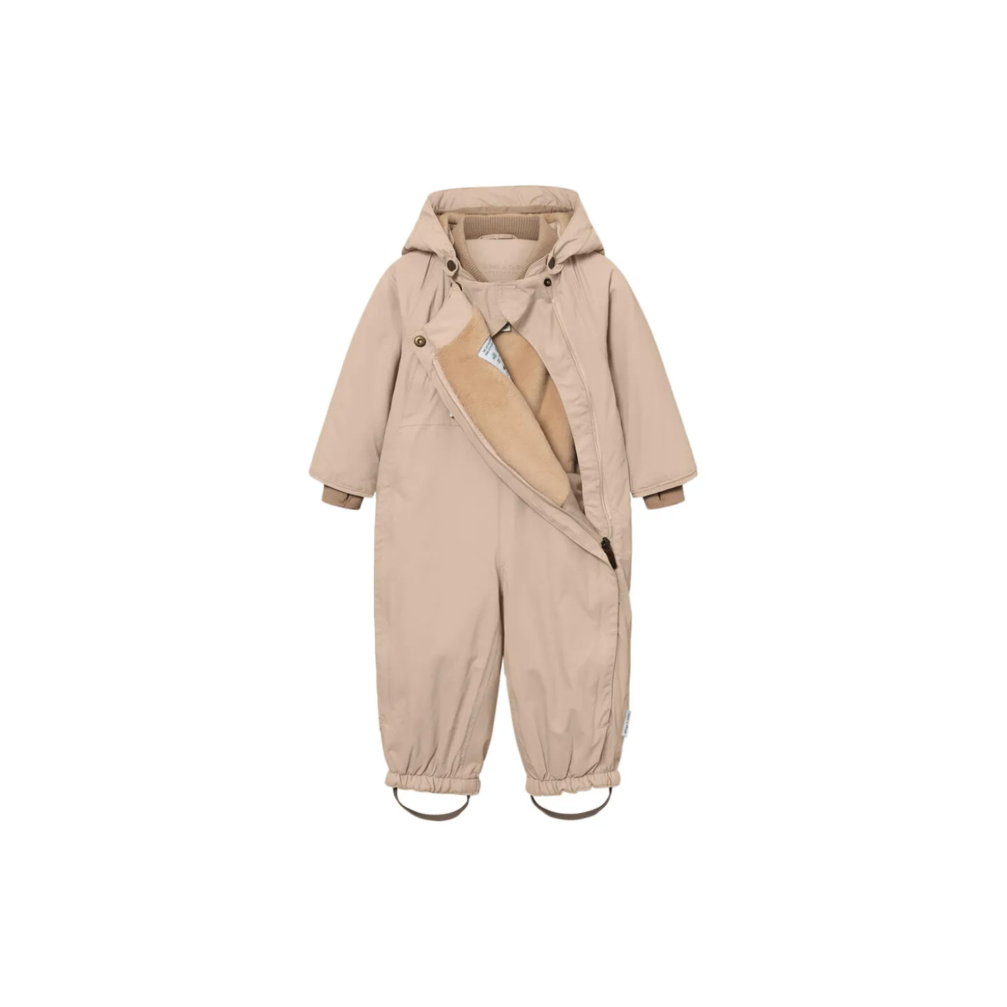 MATWISTI Fleece Lined Snowsuit, savannah tan