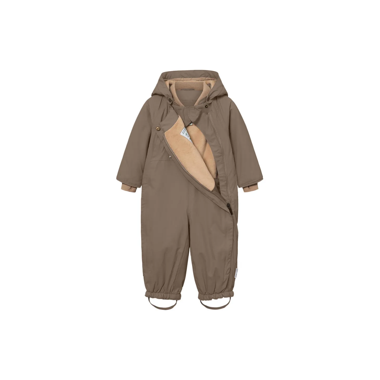 MATWISTI Fleece Lined Snowsuit, morel grey