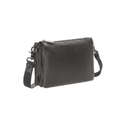 Mellow Leather Pochette, nero