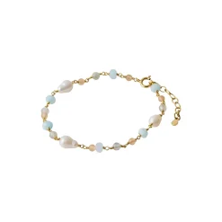 MellowBlueArmbånd, forgyldt