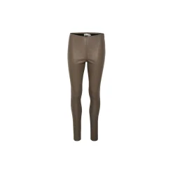 MemeKB Leather Pants, walnut