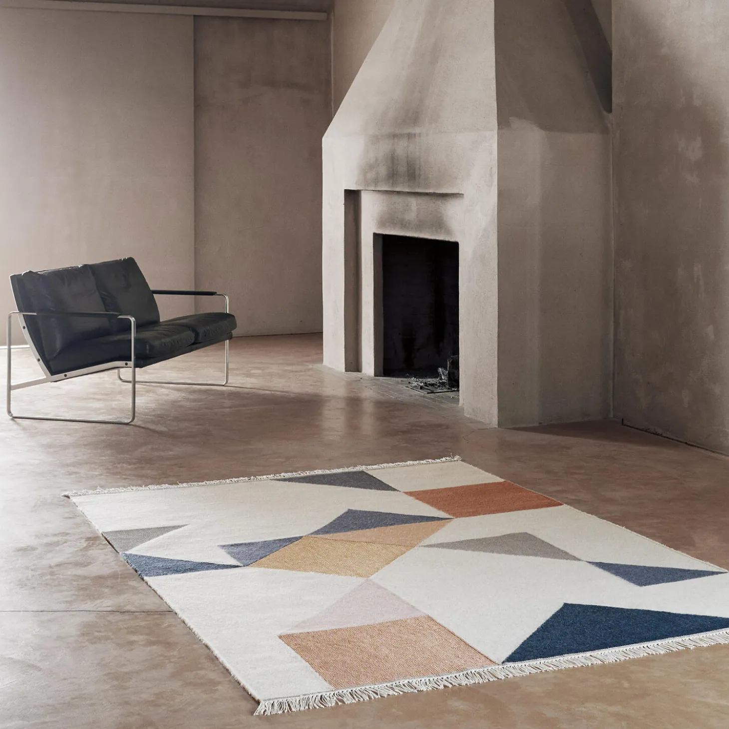 Memo gulvtæppe, rust