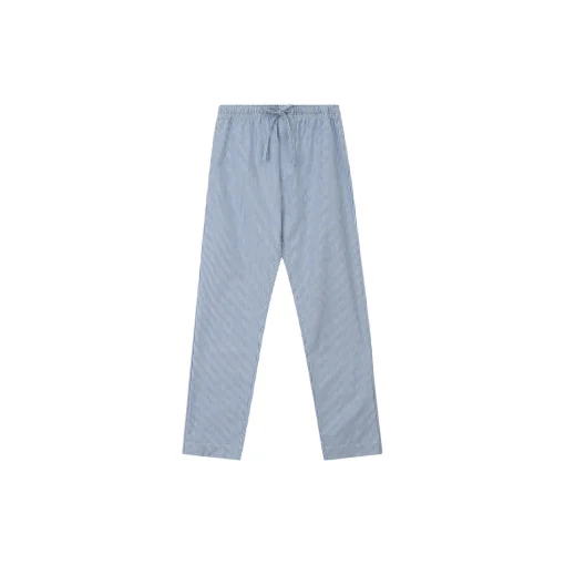 Men's Organic Cotton bukser, light blue/white