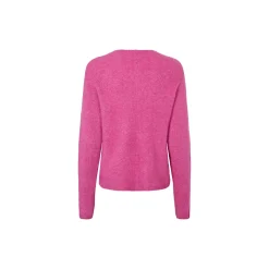 Meri Torna knit sweater, azalea pink