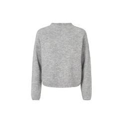 Meri Torna knit sweater, ligth grey