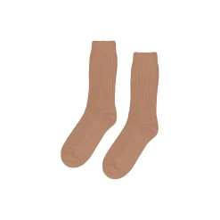 Merino Wool Blend Sock, sahara camel