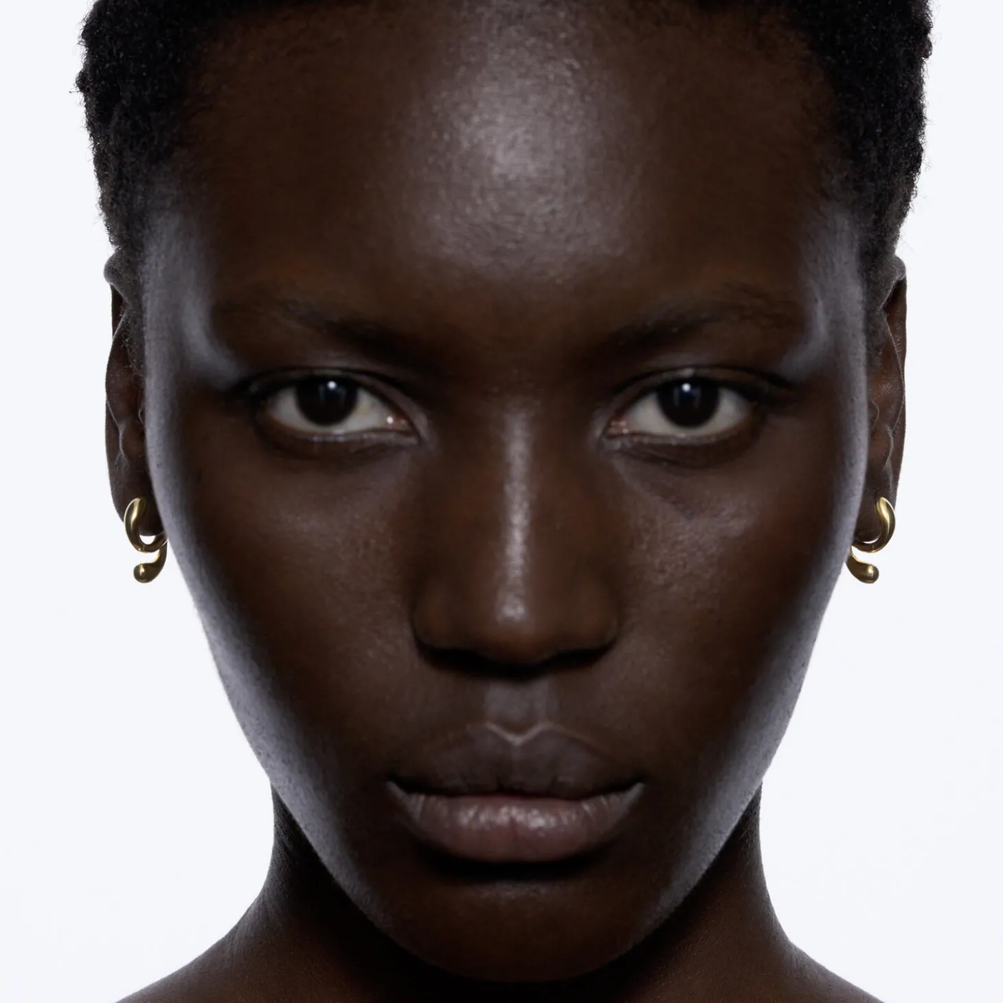 Mermaid Splash Huggie, gold