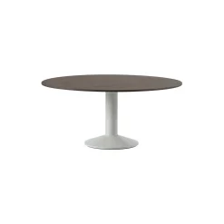 Midst Table, dark oiled oak/grey