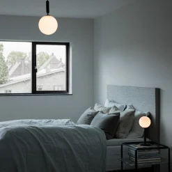 Miira 1 Large Pendant, rock grey/opal