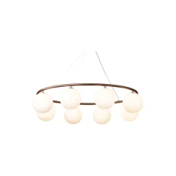 Miira 8 Oval, dark bronze/opal