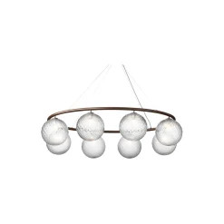 Miira 8 Oval, dark bronze/optic clear