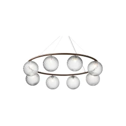 Miira 8 Oval, dark bronze/optic clear