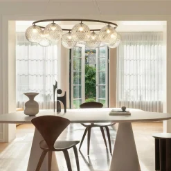 Miira 8 Oval, dark bronze/optic clear