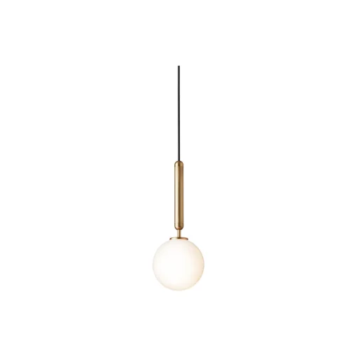 Miira 1 Pendant, brass/opal