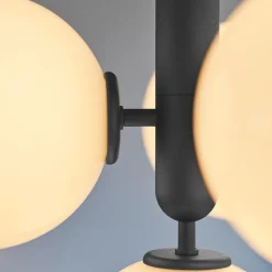 Miira 4 Pendant, rock grey/opal white