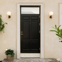 Miira Outdoor Wall Lamp, dark bronze/opal
