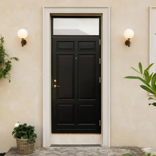 Miira Outdoor Wall Lamp, dark bronze/opal