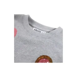 Miki sweater, grey melange