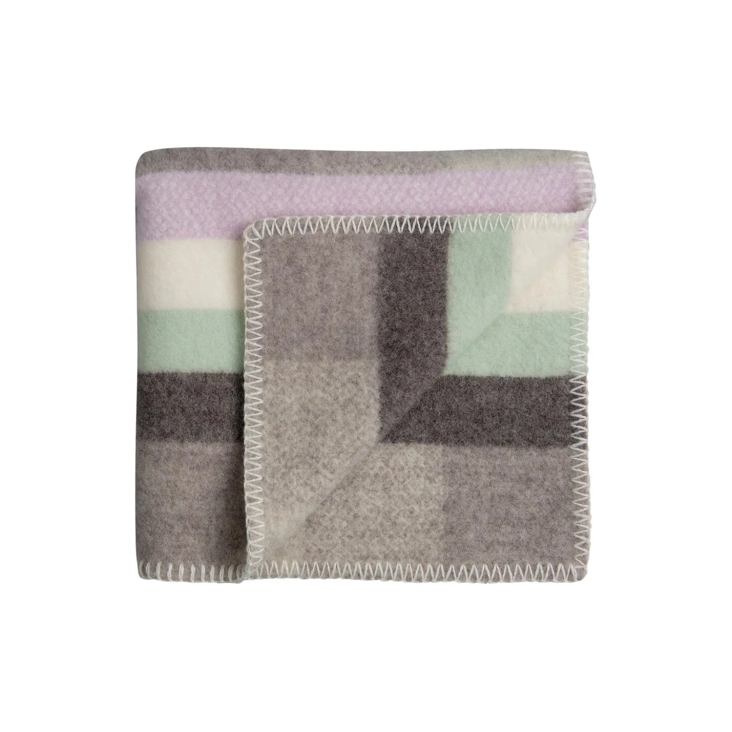 MIKKEL Half Size Throw, grey