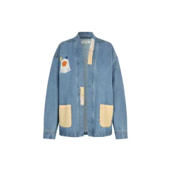 MilaLL Jacket LS, washed denim