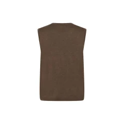 MilaSZ Vest, fondue fudge melange