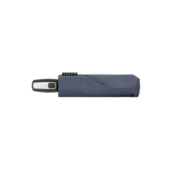 Mini automatic foldable storm umbrella, pure black