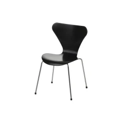 Miniature Serie 7™ stol, sort