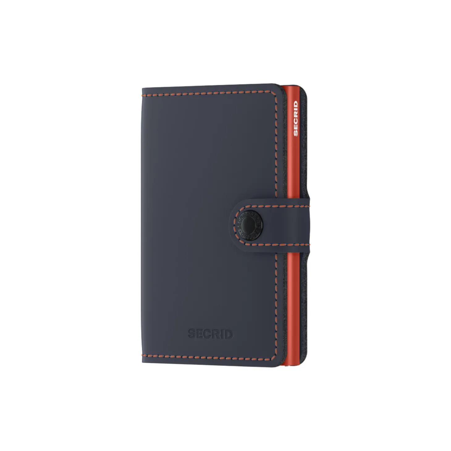 Miniwallet, matte nightblue/orange
